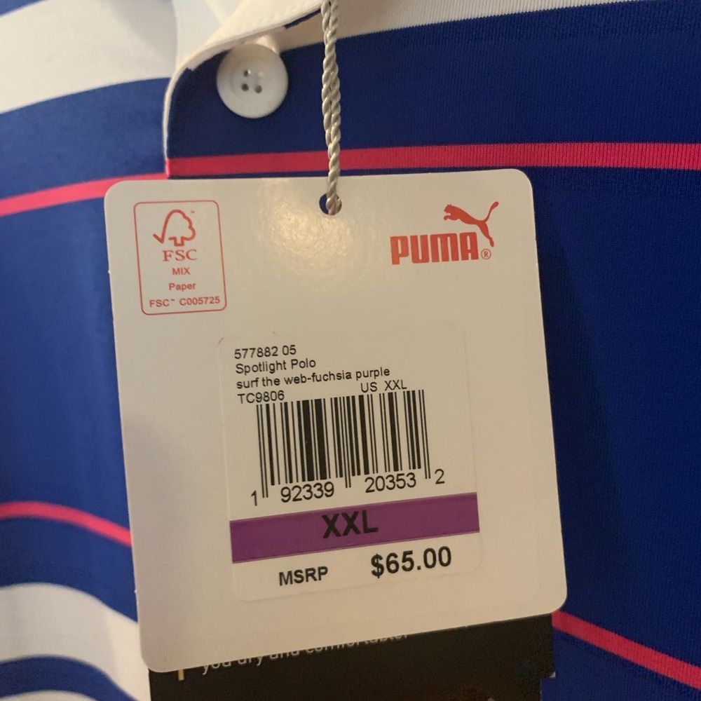 Puma golf shirt